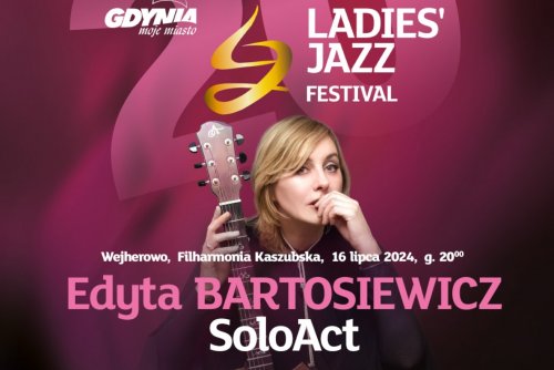 Edyta Bartosiewicz gwiazdą Ladies' Jazz Festivalu (mat. prasowe organizatora)