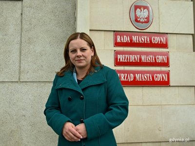 Aleksandra Kosiorek – nowo wybrana prezydentka Gdyni (fot. Magdalena Czernek)