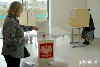 Wybory samorządowe w Gdyni (fot. Mirosław Pieślak)