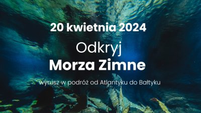 Plansza zapowiadająca otwarcie nowej ekspozycji w Akwarium Gdyńskim 