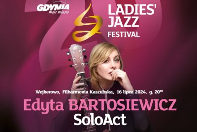 Edyta Bartosiewicz gwiazdą Ladies' Jazz Festivalu (mat. prasowe organizatora)