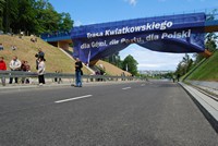 otwarcie Trasy Kwiatkowskiego - widok na północne dzielnice, foto: Dorota Nelke