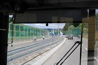 otwarcie Trasy Kwiatkowskiego - widok z autobusu, foto: Dorota Nelke