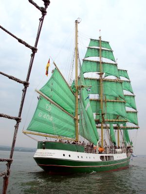niemiecki trzymasztowy bark Alexander von Humboldt, fot.: Maurycy Śmierzchalski