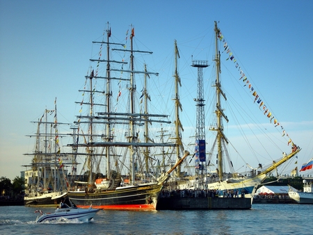 The Cutty Sark Tall Ships' Races 1992 w Gdyni; fot.: Maurycy Śmierzchalski