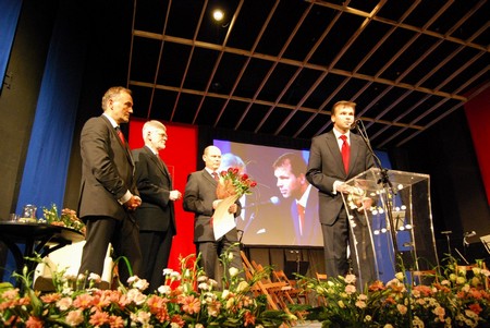 Nagroda Przewodniczącego Rady Miasta za najlepszą Gdyńską Inwestycję Roku „Czas Gdyni - firma ALLCON S. A., fot. : Dorota Nelke