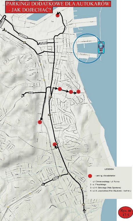 TSR - Dodatkowe parkingi dla autobus�w - jak dojecha�