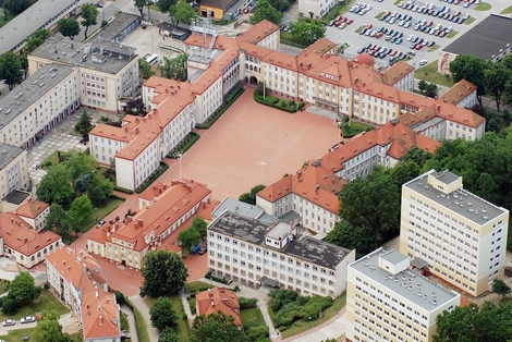 Polish Naval Academy – from a bird’s eye view, photo by Andrzej Goje Polish Naval Academy – from a bird’s eye view, photo by Andrzej Goje