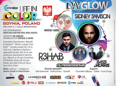 DayGlow - plakat