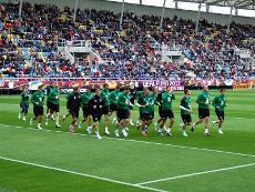 Reprezentacja Irlandii w trakcie rundy honorowej, fot. Michał Kowalski