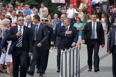 Prezydent RP Bronisław Komorowski z wizytą w Gdyni, fot. Grzegorz Zieliński