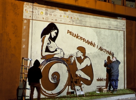Murale Pełnoprawni i Aktywni, fot: Materiały Prasowe UM Gdyni