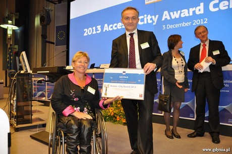 Gdynia wśród wyróżnionych w Brukseli europejską nagrodą dla miast dostępnych „Access City Award” / fot. Joanna Leman