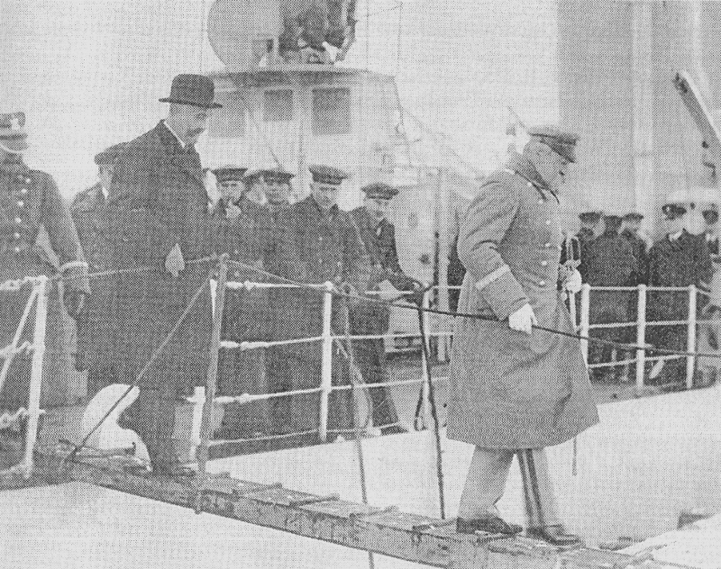 Wizyta Piłsudskiego w Gdyni, źródło: Rocznik Gdyński nr 12