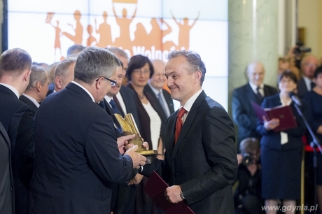 Gdynia laureatem pierwszej edycji Nagrody Obywatelskiej Prezydenta RP, fot. z Kancelarii Prezydenta RP