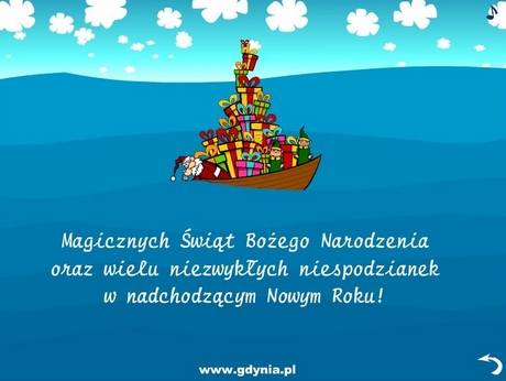 Świąteczne e-kartki z Gdyni