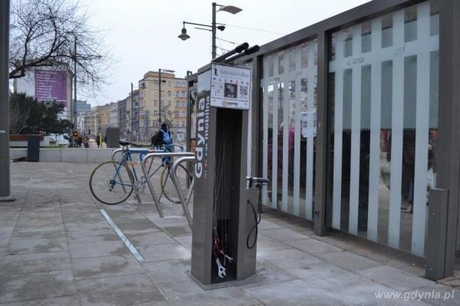 Publiczna Stacja Naprawy Rowerów w Gdyni