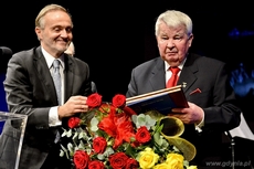 Medal im. Eugeniusza Kwiatkowskiego otrzymał Aleksander Ryziński, fot. Maciej Czarniak