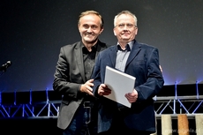 Prezydent Gdyni Wojciech Szczurek i Janusz Janowski, fot. Maciej Czarniak