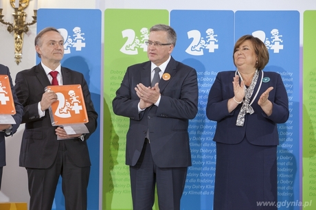 Gdyńskie inicjatywy zdobyły nagrodę specjalną konkursu Pary Prezydenckiej „Dobry Klimat dla Rodziny”