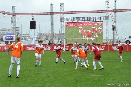 Finał turnieju piłkarskiego Coca-Cola Cup / fot. Dorota Nelke