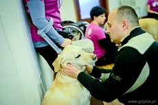 VI Gdyńskie warsztaty  dla osób niepełnosprawnych z psami asystującymi, fot. Tomasz Lenik