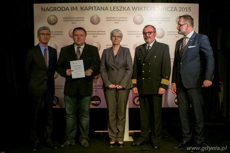 Kapitan Maleika laureatem Nagrody im. Kapitana Leszka Wiktorowicza, fot: nagrodawiktorowicza.pl