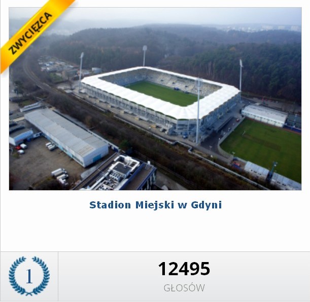 Stadion Miejski w Gdyni Super Stadionem 2015!