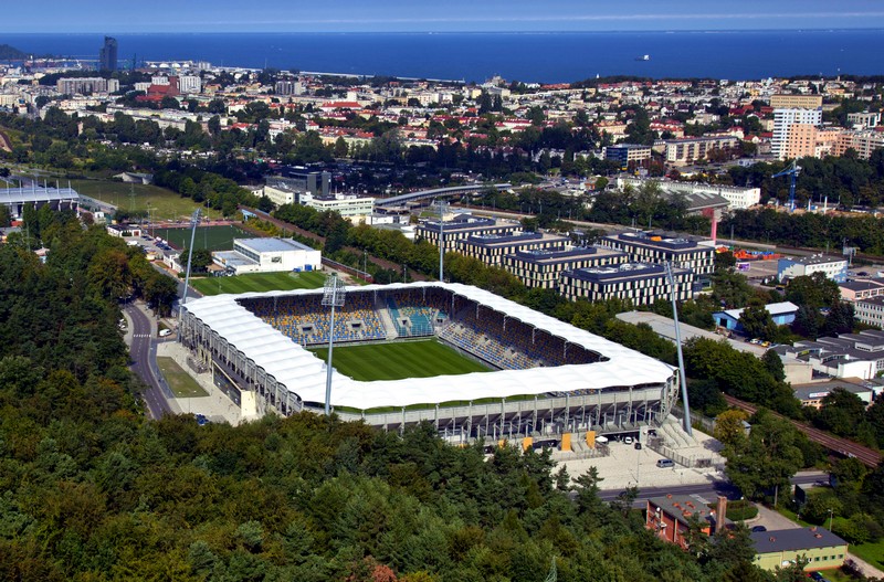 Stadion Miejski w Gdyni / fot. materiały prasowe Gdyńskiego Ośrodka Sportu i Rekreacji