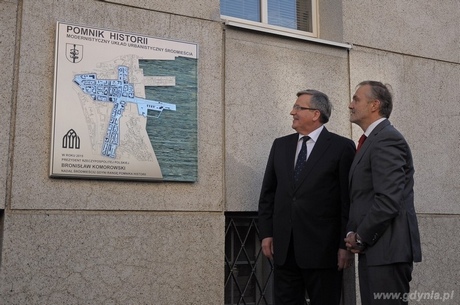 Prezydent RP Bronisław Komorowski i Prezydent Gdyni Wojciech Szczurek, fot. Dorota Nelke