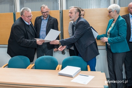 Srebrne Vistalki u prezydenta Gdyni, fot. Dawid Linkowski, gdyniasport.pl