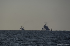 Wyjście okrętów na fazę morską ćwiczeń BALTOPS, fot. Piotr Leoniak