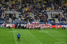 Polscy futboliści pokonali Belgów na Stadionie Miejskim w Gdyni, fot. Michał Puszczewicz