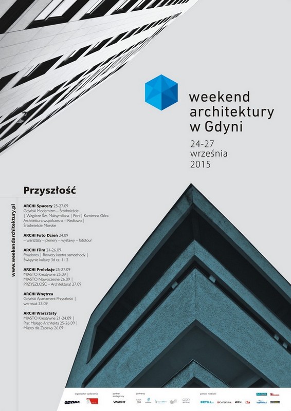 V Weekend Architektury - plakat