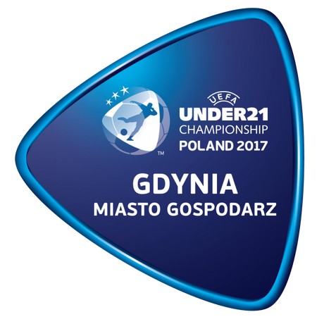 Logo Gdynia miasto gospodarz UEFA EURO U-21 2017