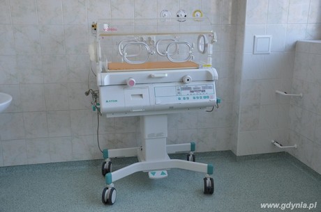 Wyremontowany oddział położniczy gdyńskiego szpitala, fot. Dorota Patzer