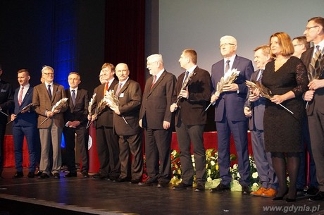 Laureaci z laurami przyznanymi przez Związek miast Polskich, fot. mat. prasowe Związku Miast Polskich