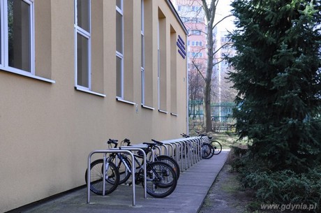 Stojaki rowerowe w kształcie litery U, fot. Małgorzata Omachel-Kwidzińska