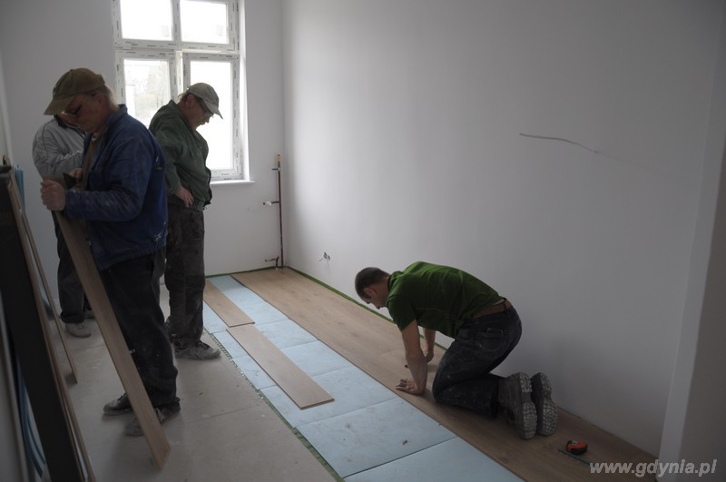 Mieszkanie remontowane w ramach projektu Gdyńska - Warszawska / fot. Dorota Nelke Mieszkanie remontowane w ramach projektu Gdyńska - Warszawska / fot. Dorota Nelke
