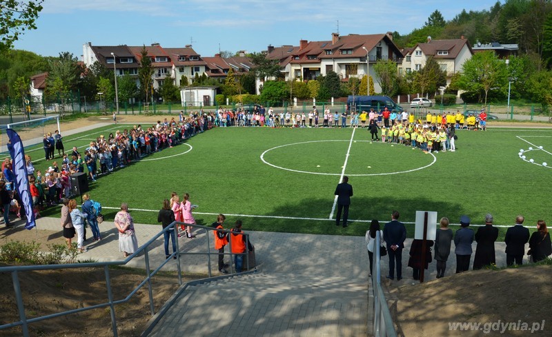 Otwarcie boiska przy Szkole Podstawowej nr 34 / fot. Gdyńskie Centrum Sportu