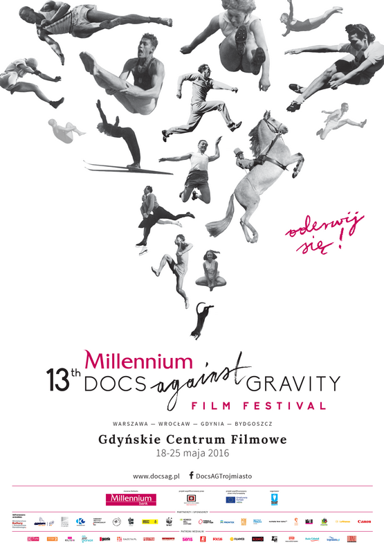 13. Millennium Docs Against Gravity FF - plakat festiwalu