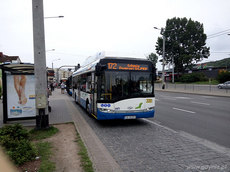 Trolejbus PKT obsługujący linię autobusową nr 172 na Wzgórzu Św. Maksymiliana, fot. Michał Kowalski