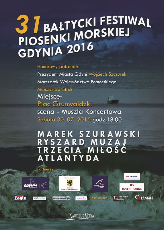 Bałtycki Festiwal Piosenki Morskiej 2016