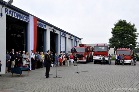 Uroczystość z okazji 5-lecia Młodzieżowej Drużyny Pożarniczej w Gdyni, fot. Dorota Patzer