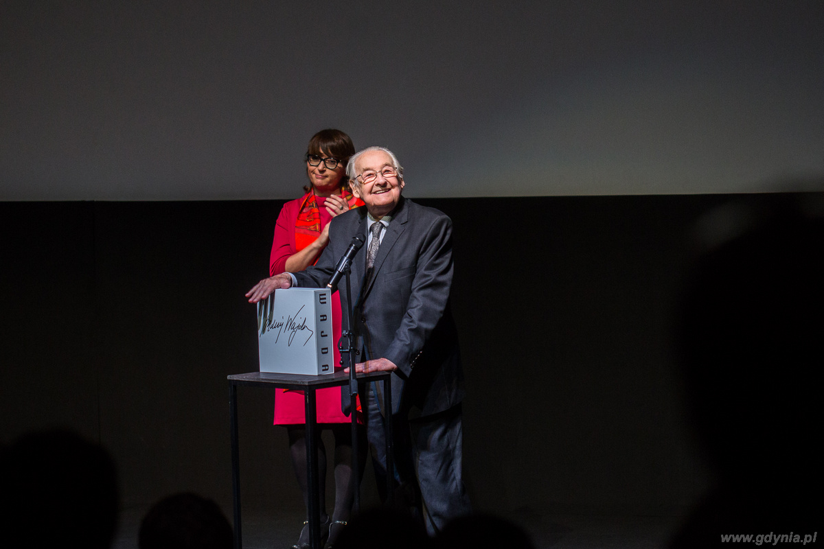 90-te urodziny Andrzeja Wajdy na 41. Festiwalu Filmowym w Gdyni, fot. Karol Stańczak