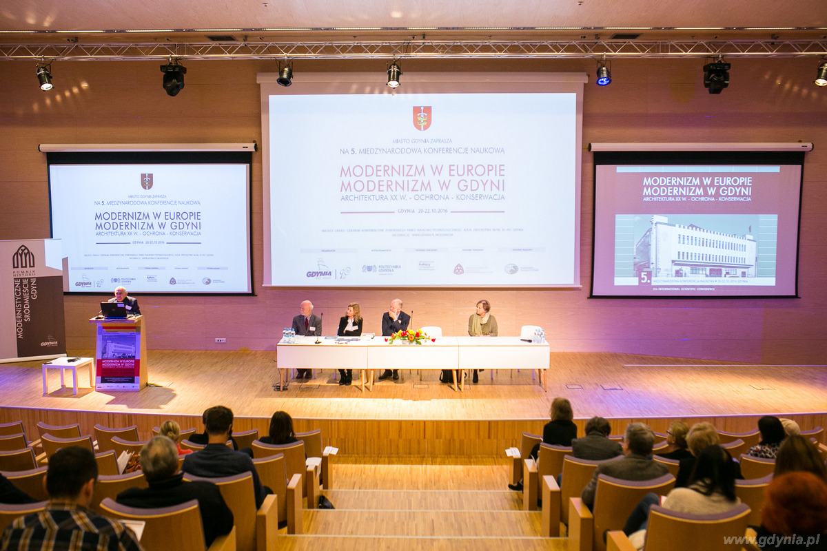 5. konferencja Modernizm w Europie - Modernizm w Gdyni, fot. Karol Stańczak