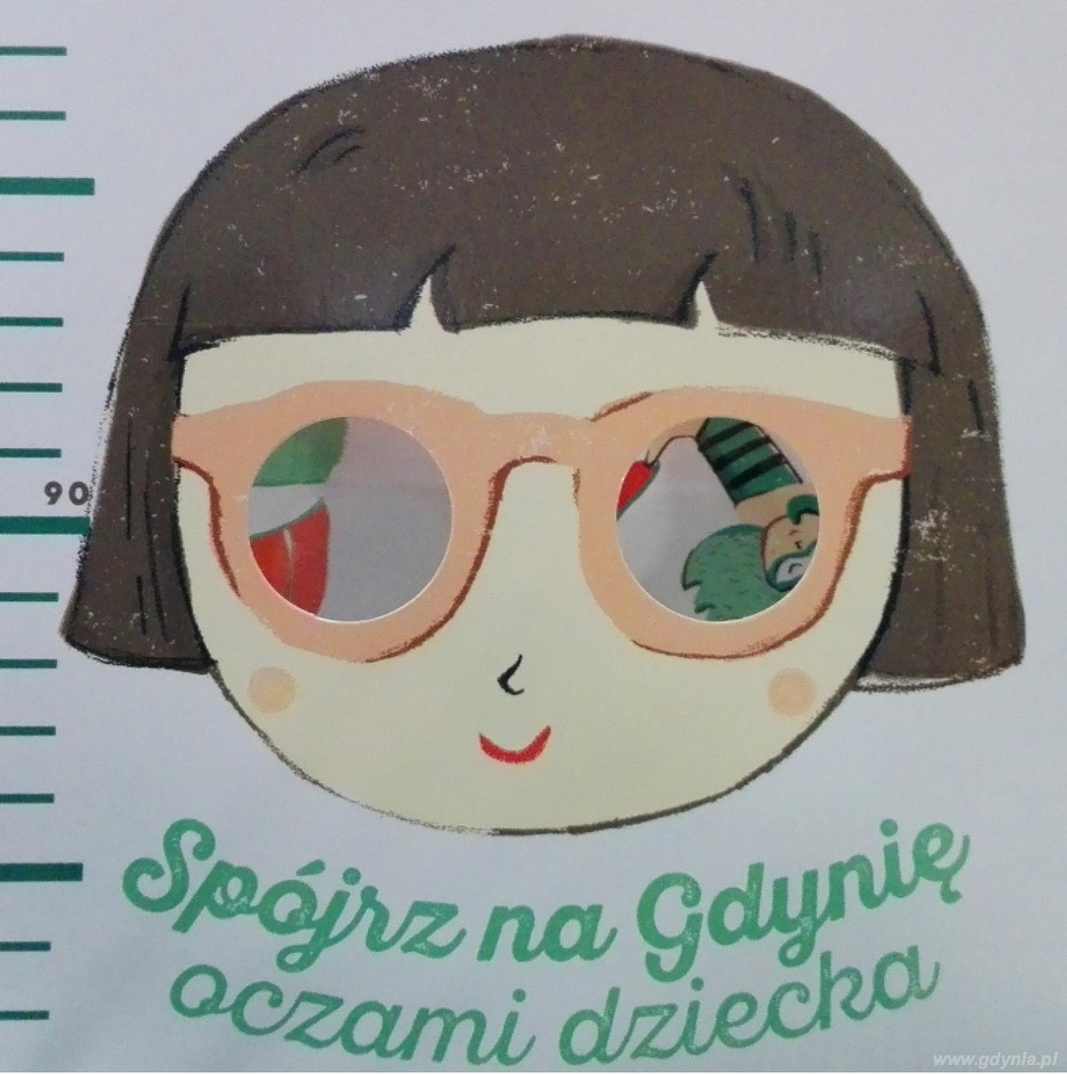 Grafika Spójrz na Gdynię oczami dziecka, fot. Agnieszka Wołowicz
