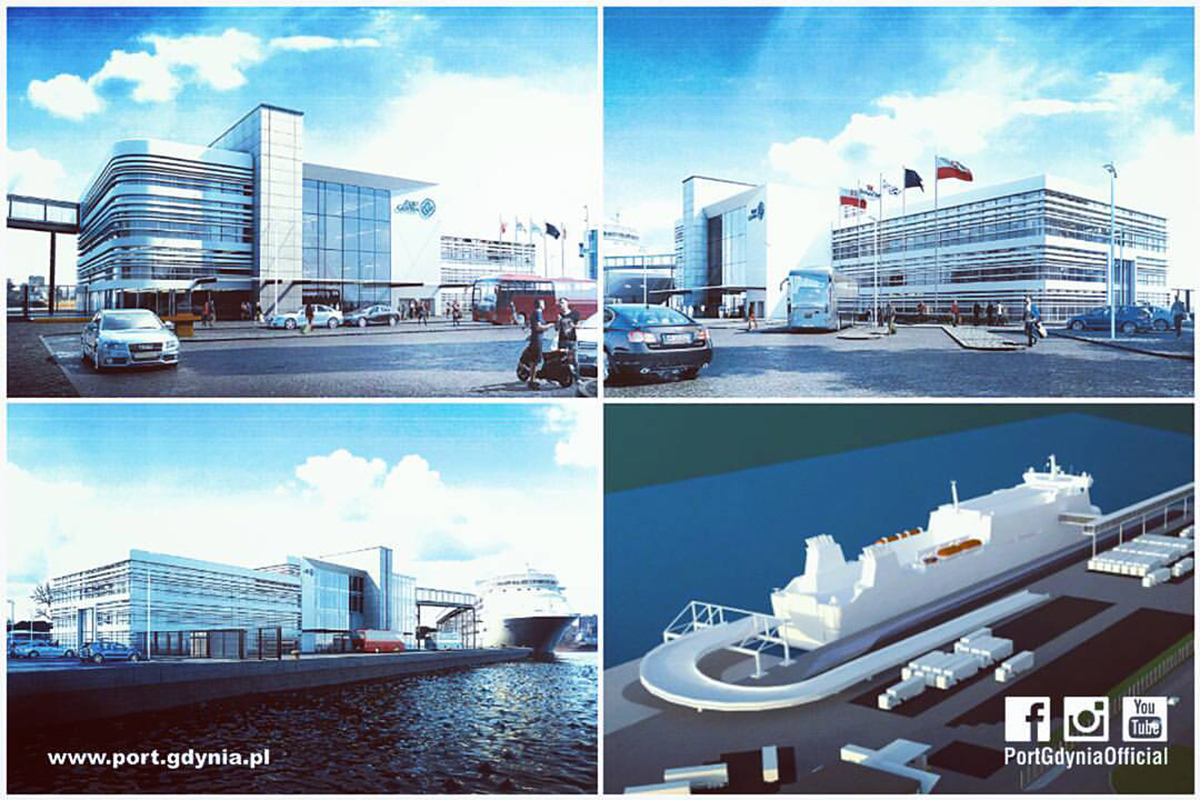Port Gdynia wizualizacje