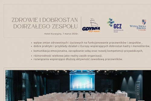 Grafika materiały prasowe Gdyńskiego Centrum Zdrowia