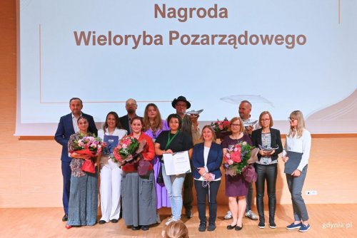 Laureaci nagród tegorocznej edycji Gdyńskiego Forum Samorządowego (fot. Magdalena Starnawska) 